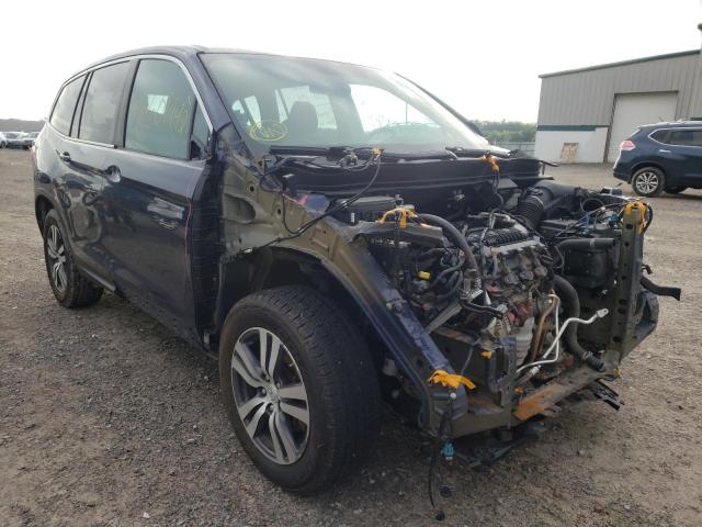 HONDA PILOT EX 2016 with VIN 5FNYF6H3XGB062410 - Photo from auction
