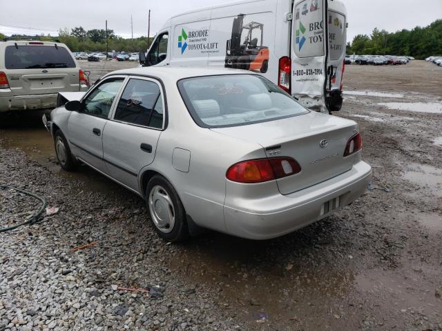 Photo 3 from auction – 2000 TOYOTA COROLLA VE with VIN 2T1BR12E1YC358254