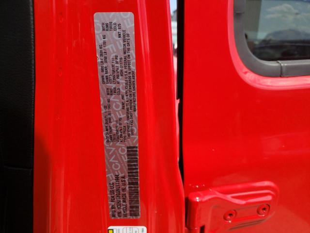 Photo 10 from auction – 2022 JEEP GLADIATOR with VIN 1C6HJTAG3NL111944