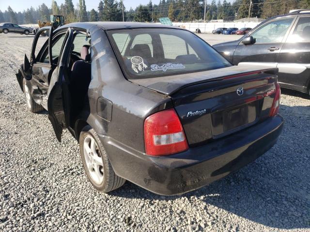Photo 3 from auction – 2002 MAZDA PROTEGE DX with VIN JM1BJ225021583337