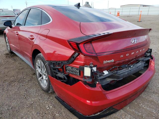 Photo 3 from auction – 2021 HYUNDAI SONATA SEL with VIN 5NPEF4JA0MH096076