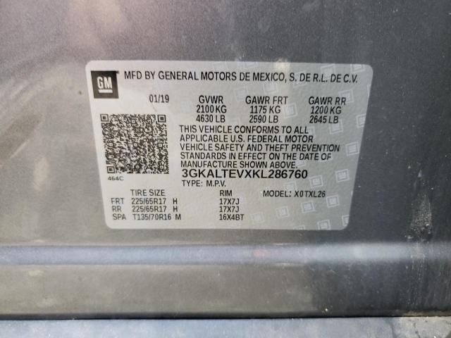 Foto 10 de la subasta – 2019 GMC TERRAIN SL con VIN 3GKALTEVXKL286760