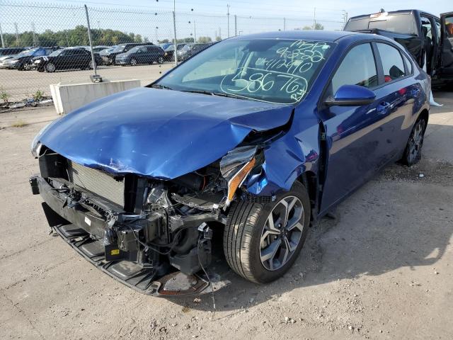 Photo 2 from auction – 2021 KIA FORTE FE with VIN 3KPF24AD3ME412990