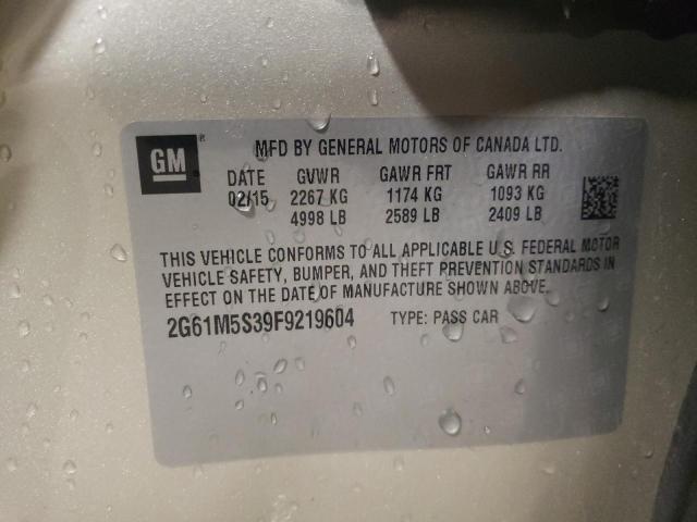 Photo 10 from auction – 2015 CADILLAC XTS LUXURY with VIN 2G61M5S39F9219604