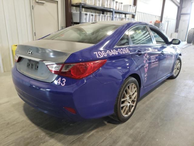 Photo 4 from auction – 2014 HYUNDAI SONATA GLS with VIN 5NPEB4ACXEH921068