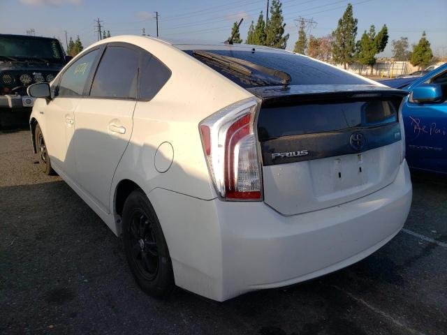 Photo 3 from auction – 2013 TOYOTA PRIUS with VIN JTDKN3DU2D1650361
