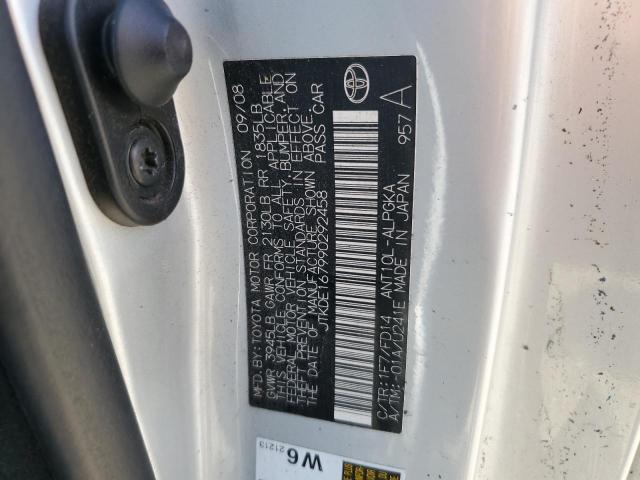 Photo 10 from auction – 2009 TOYOTA SCION TC with VIN JTKDE167990292458