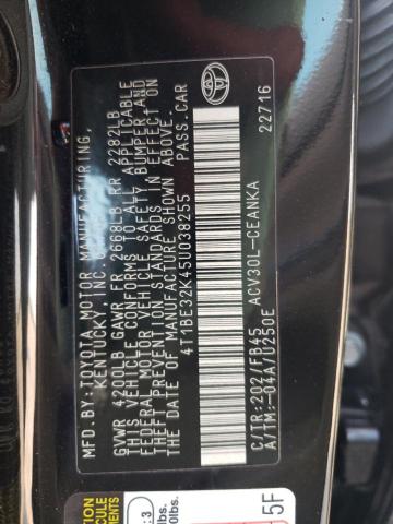 Photo 10 from auction – 2005 TOYOTA CAMRY LE with VIN 4T1BE32K45U038255