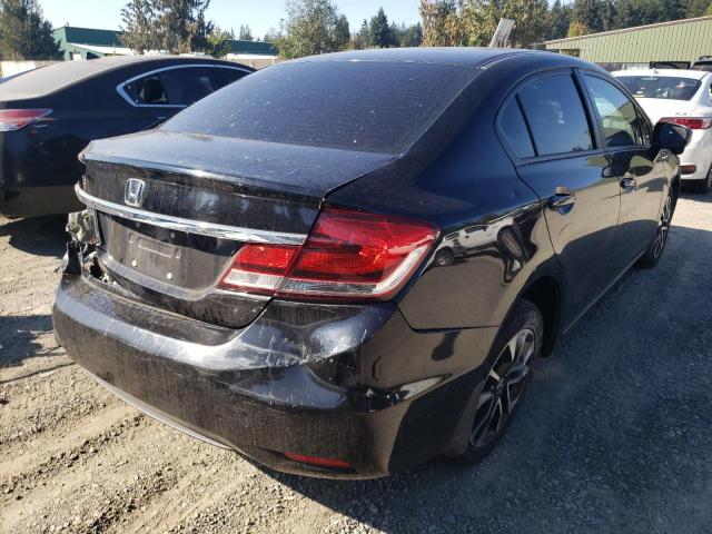 Foto 4 de la subasta – 2015 HONDA CIVIC EX con VIN 19XFB2F86FE229943