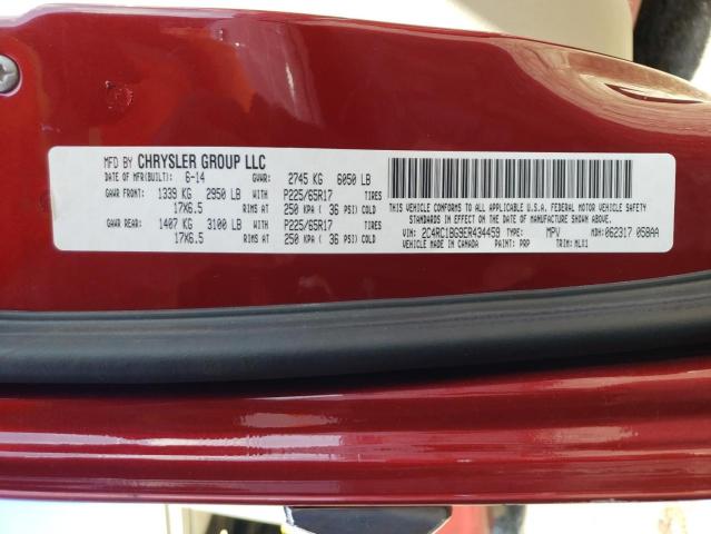 Photo 10 from auction – 2014 CHRYSLER TOWN & COU with VIN 2C4RC1BG9ER434459