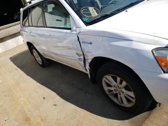 Photo 9 from auction – 2006 TOYOTA HIGHLANDER with VIN JTEEW21A360026717
