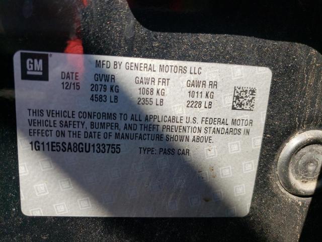 Photo 10 from auction – 2016 CHEVROLET MALIBU LIM with VIN 1G11E5SA8GU133755