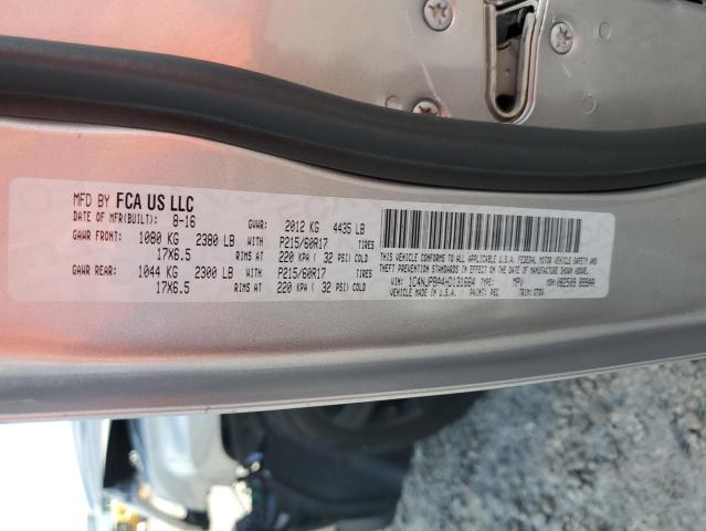 Photo 10 from auction – 2017 JEEP PATRIOT SP with VIN 1C4NJPBA4HD131664
