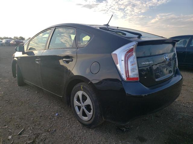 Photo 3 from auction – 2013 TOYOTA PRIUS with VIN JTDKN3DU5D5628640