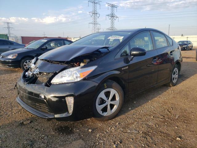 Photo 2 from auction – 2013 TOYOTA PRIUS with VIN JTDKN3DU5D5628640