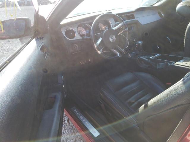 Photo 9 from auction – 2012 FORD MUSTANG with VIN 1ZVBP8AM2C5205750