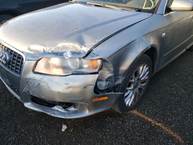 Photo 9 from auction – 2008 AUDI A4 2.0T AV with VIN WAUKF78E78A168155