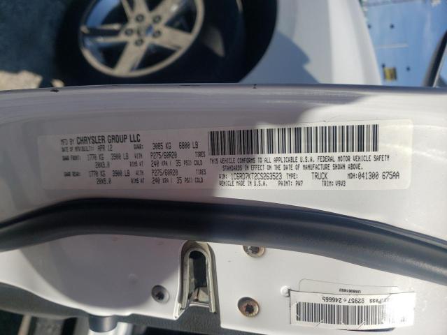 Photo 10 from auction – 2012 DODGE RAM 1500 S with VIN 1C6RD7KT2CS263523