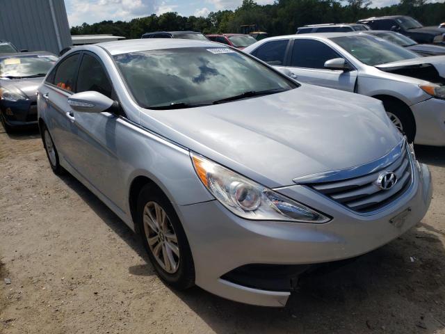 HYUNDAI SONATA GLS 2014 with VIN 5NPEB4ACXEH856397 - Photo from auction