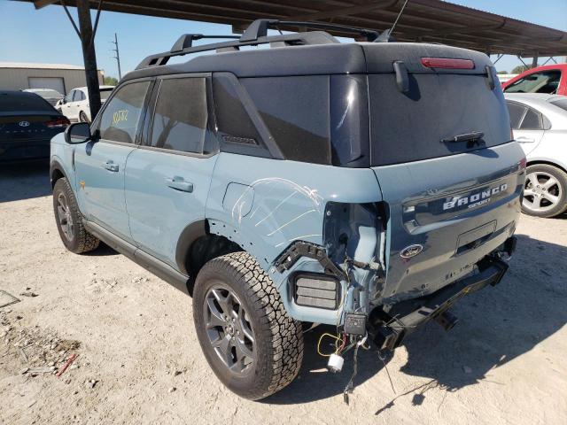 Photo 3 from auction – 2022 FORD BRONCO SPO with VIN 3FMCR9D90NRD16307
