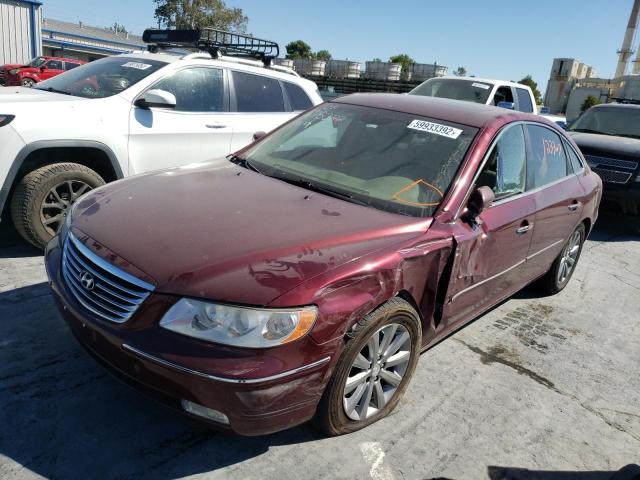 Photo 2 from auction – 2009 HYUNDAI AZERA SE with VIN KMHFC46F59A360386