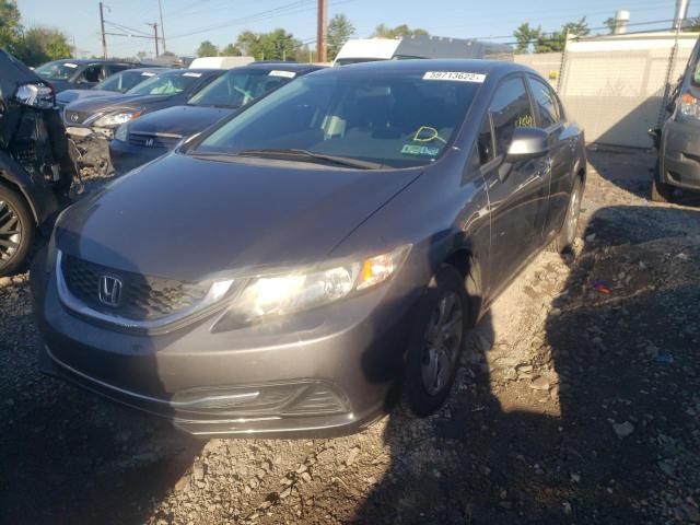 Photo 2 from auction – 2013 HONDA CIVIC LX with VIN 19XFB2F5XDE292398
