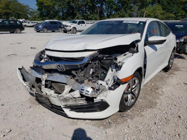 Photo 2 from auction – 2017 HONDA CIVIC LX with VIN 19XFC2F58HE057839