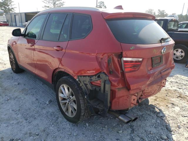 Photo 3 from auction – 2017 BMW X3 SDRIVE2 with VIN 5UXWZ7C39H0V91728