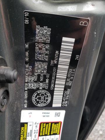 Photo 10 from auction – 2011 TOYOTA SIENNA LE with VIN 5TDKK3DC8BS064201