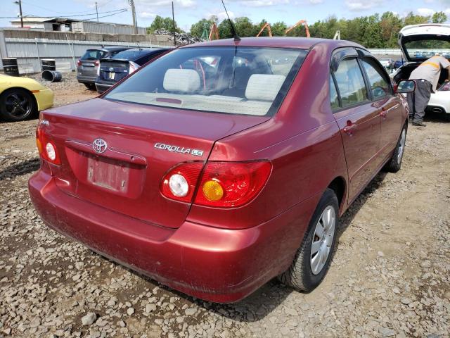 Photo 4 from auction – 2003 TOYOTA COROLLA CE with VIN 2T1BR38E43C141616