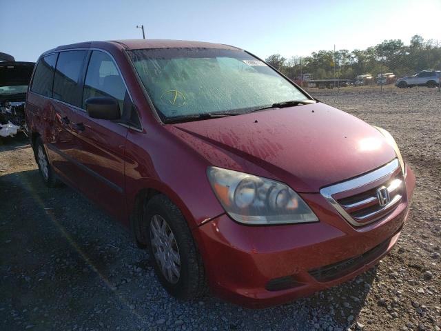 HONDA ODYSSEY 2005 with VIN 5FNRL38235B005644 - Photo from auction
