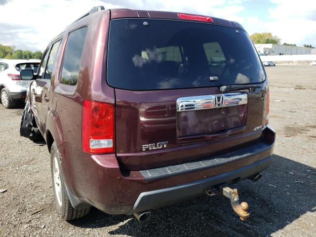 Photo 3 from auction – 2009 HONDA PILOT EXL with VIN 5FNYF48579B021631