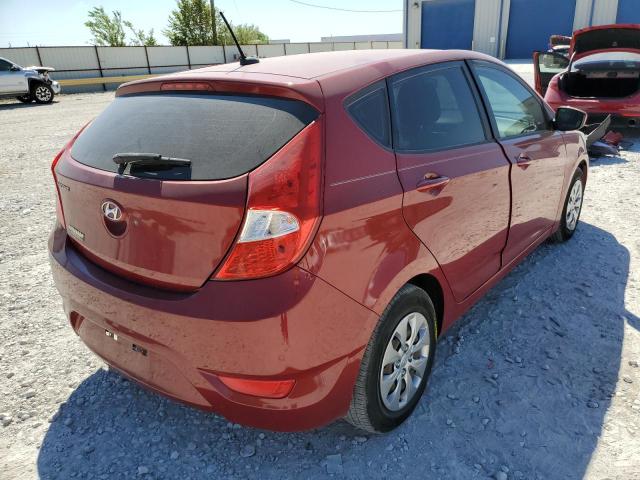 Photo 4 from auction – 2017 HYUNDAI ACCENT SE with VIN KMHCT5AE6HU360076