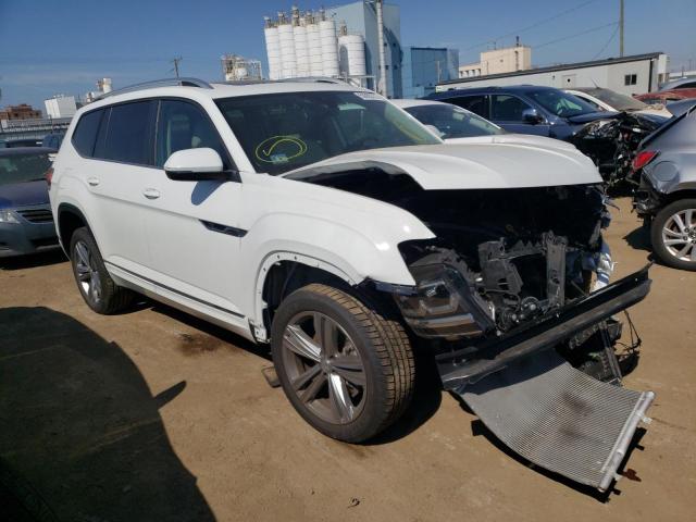 VOLKSWAGEN ATLAS SEL 2018 with VIN 1V2RR2CA4JC558011 - Photo from auction