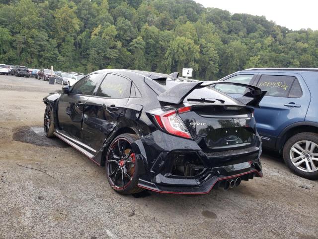 Photo 3 from auction – 2021 HONDA CIVIC TYPE with VIN SHHFK8G72MU200728