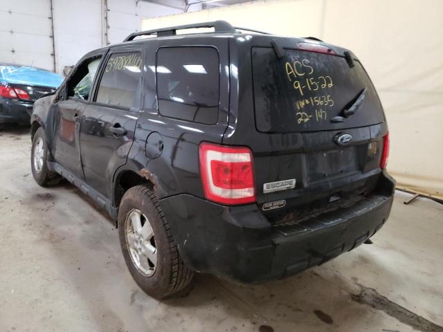 Photo 3 from auction – 2011 FORD ESCAPE XLT with VIN 1FMCU9D72BKB15635