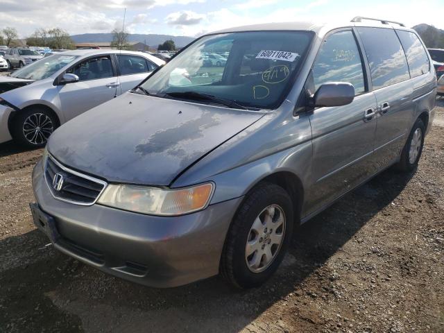 Photo 2 from auction – 2002 HONDA ODYSSEY EX with VIN 2HKRL18092H511320