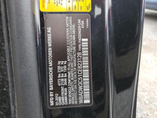 Photo 10 from auction – 2012 BMW 328 I with VIN WBADW3C51CE823128