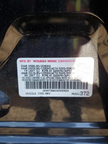 Photo 10 from auction – 2010 MITSUBISHI OUTLANDER with VIN JA4AT3AW1AZ000824