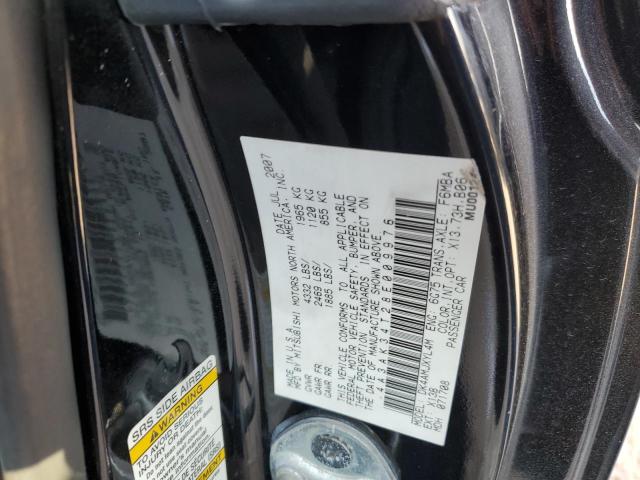 Photo 10 from auction – 2008 MITSUBISHI ECLIPSE GT with VIN 4A3AK34T28E009976