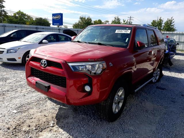 Photo 2 from auction – 2014 TOYOTA 4RUNNER SR with VIN JTEBU5JR6E5170585