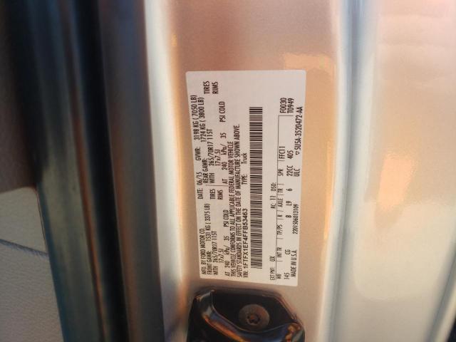 Photo 10 from auction – 2015 FORD F150 SUPER with VIN 1FTFX1EF4FFB53463