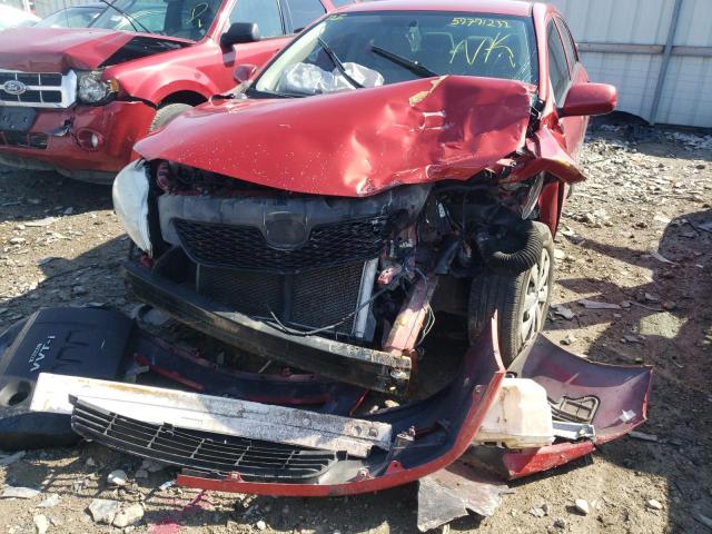 Photo 9 from auction – 2010 TOYOTA COROLLA BA with VIN JTDBU4EE6AJ079730