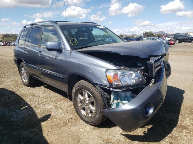 TOYOTA HIGHLANDER 2005 with VIN JTEDP21A750050767 - Photo from auction