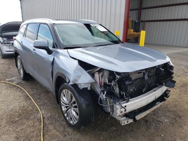 TOYOTA HIGHLANDER 2021 with VIN 5TDEBRCH9MS030333 - Photo from auction