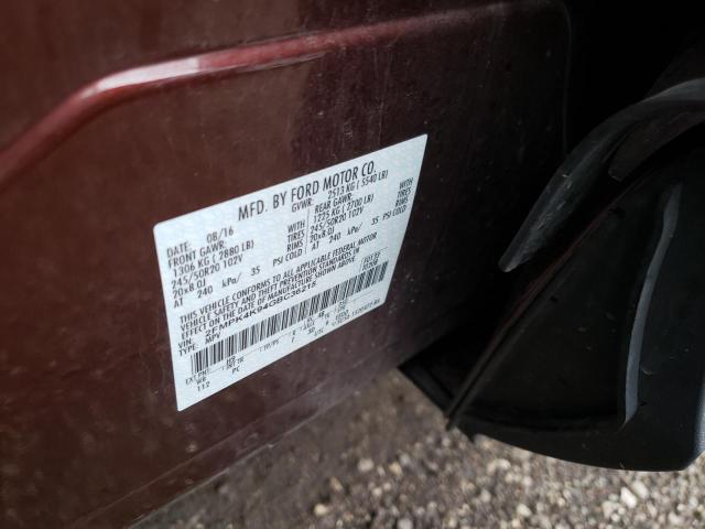 Photo 10 from auction – 2016 FORD EDGE TITAN with VIN 2FMPK4K94GBC36215