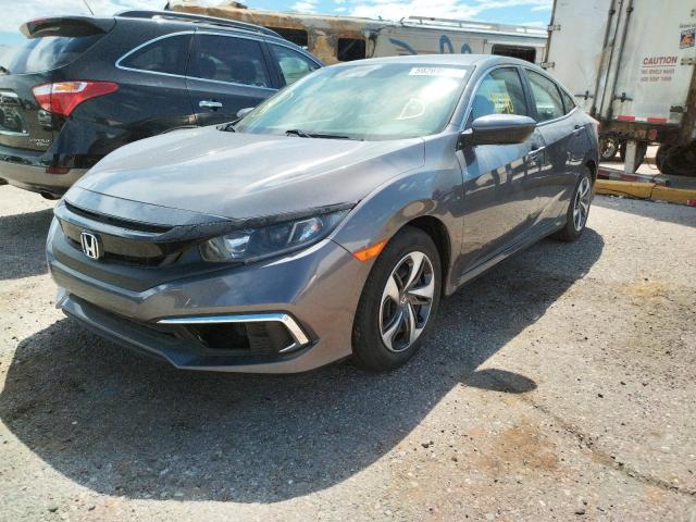Photo 2 from auction – 2019 HONDA CIVIC LX with VIN 19XFC2F67KE025755
