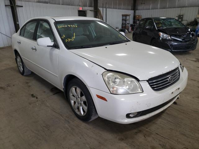 KIA OPTIMA LX 2007 with VIN KNAGE123775107540 - Photo from auction
