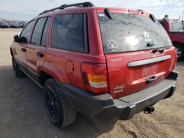 Photo 3 from auction – 2003 JEEP GRAND CHER with VIN 1J4GW48S13C612943