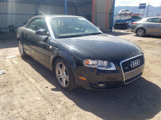 AUDI A4 2.0T CA 2008 with VIN WAUDF48H28K009409 - Photo from auction